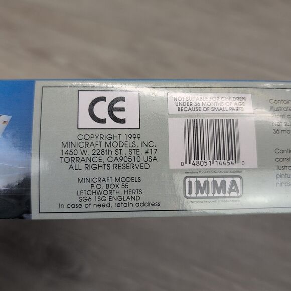 MINICRAFT BOEING 707-300 TWA JT4-D Model Airplane Kit #14454 1:144 New - Picture 6 of 7